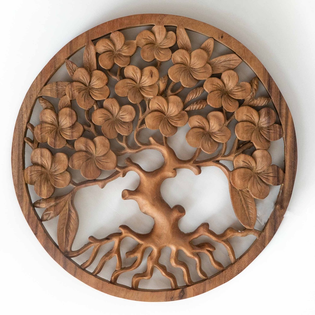 Tree of life wood carving (60cm)