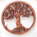 Tree of life wood carving (60cm)