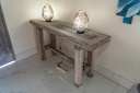 Side table (150x45) 80cm high