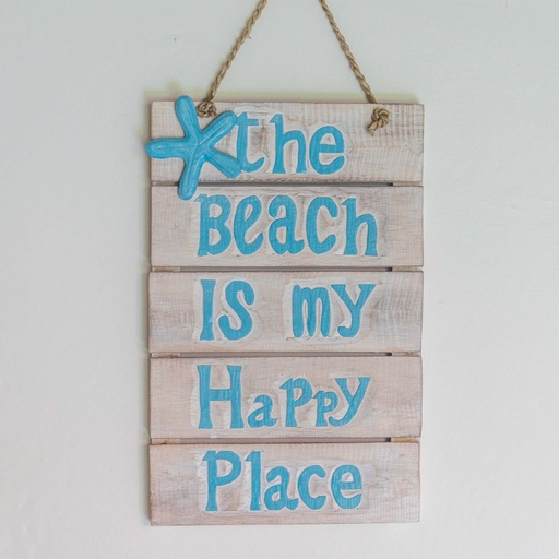 Fa deko: "The beach is my happy place"